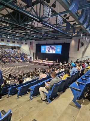 Inside the Bren Events Center