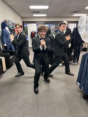 These guys are ready for Prom!