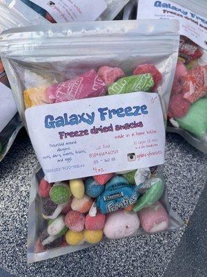 I'd get this stuff from Hawaii. But looks like they now have a vendor close by in SD! Do not pass up on freeze dried candies.