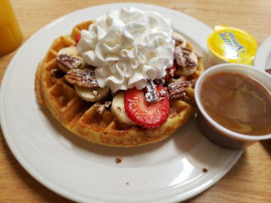 Pecan waffle