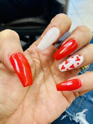 Valentines Nails