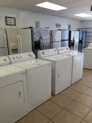 I've noticed today refrigerators from the $200s and up that are used but look like new and are very clean.