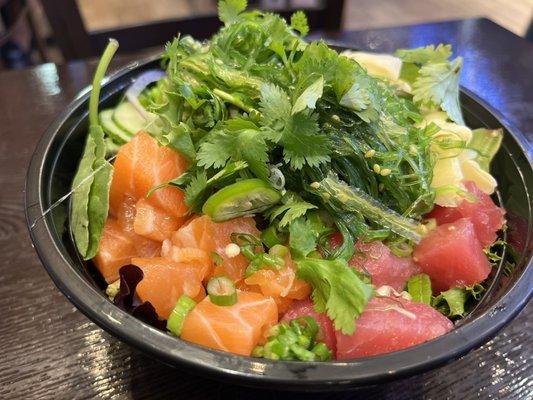 Build Your Own Poke Bowl.