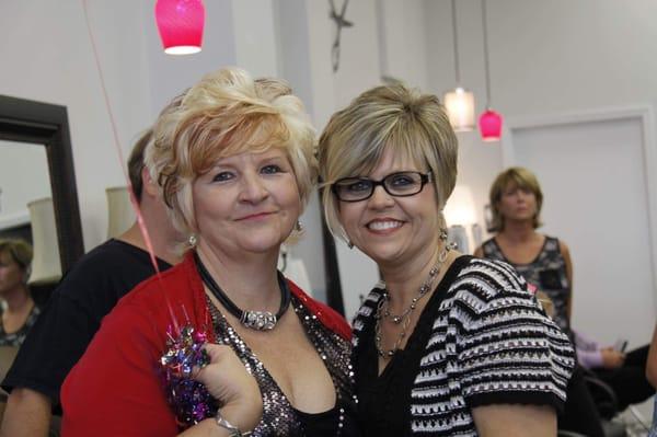 Karma Hair Studio Lori and Wendy loving it!