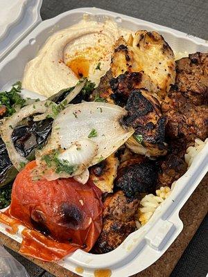 Combo Kebab Plate