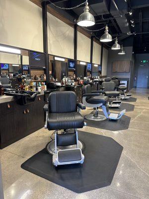 Barber stations