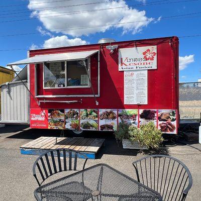 Kinggu Kissone, one of the food carts at Springwater Cart Park.