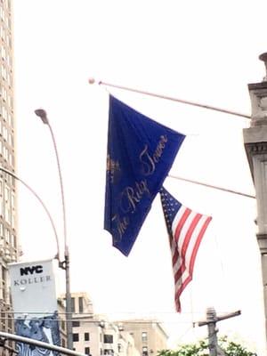 Flag on a cloudy day! 5/17/16