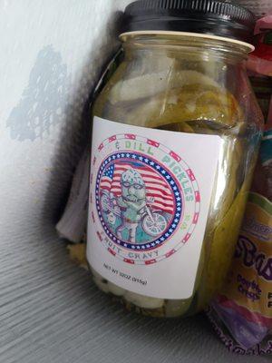 Trash. $15.99 pickles. Come here to throw your money away and be treated like trash too.