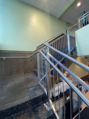 Staircase, Milam's Market Link at Douglas