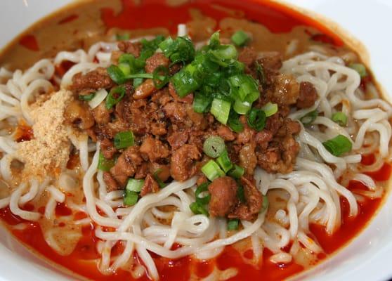 Braised Pork Dan Dan Noodles (Spicy)