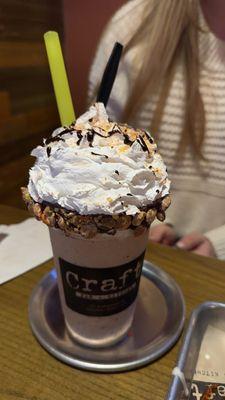 Peanut Butter Cup milkshake