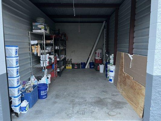 Storage unit two after