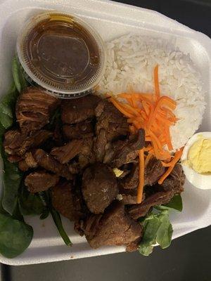 Homemade Braised Pork With Rice