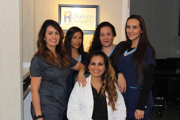 Our staff ready to take care of your dental health