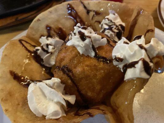 Fried icecream