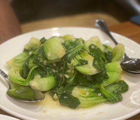 Garlic bok choy