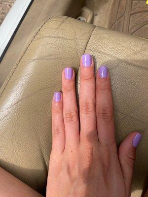 Gel manicure