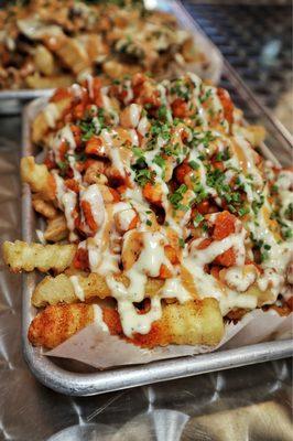 Loaded Fries - Buffalo Chicken :)