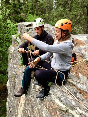 Rock Climb Montana