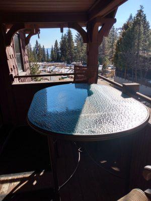 Balcony with view of the Lake!