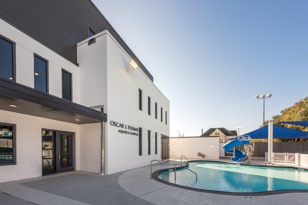 Outdoor family pool