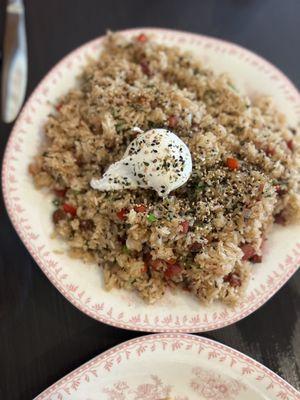 Breakfast fried rice