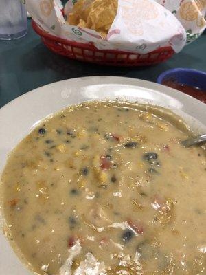 Chicken Poblano Soup