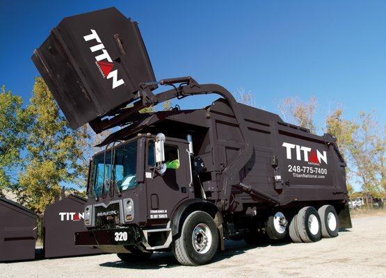 Titan National Commercial Dumpster Rental.