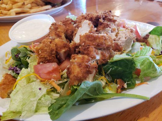 Crispy Chicken Salad