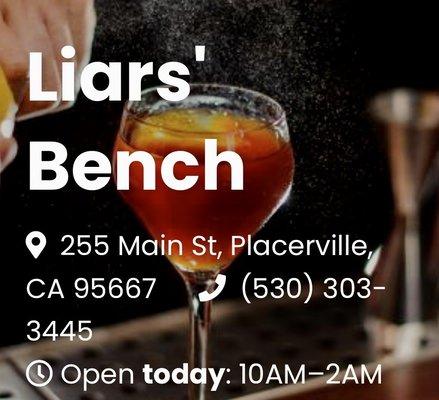 Liars Bench