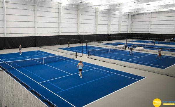 12 Indoor Tennis Courts