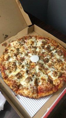 I order a meat lovers pizza  This is good  Next time I'm in Albuquerque  I'll order pizza from here again