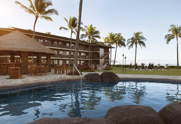 Morning Yoga at Ko'a Kea