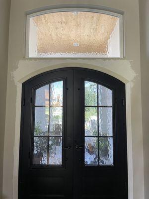 Entryway Foyer / 2 Doors & Transom - Panorama Slate 20