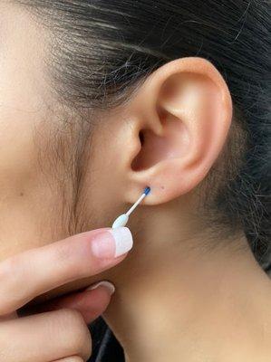 Swabx - the perfect solution for maintaining healthy piercings.