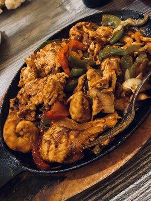 chicken fajitas