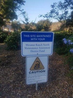 The Maintenance Assessment District in Scripps Ranch Villages Maintains these Parks with your tax funds.