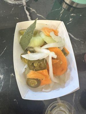 Pickled vegetables so good