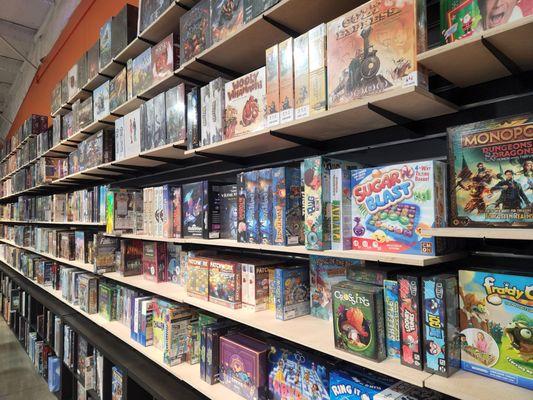 One of the largest selections of board games in Montana.