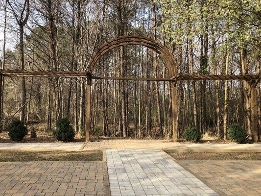 Archway for ceremony