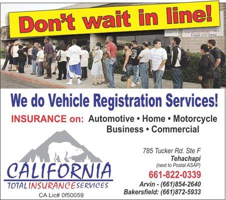 DMV REGISTRATION SERVICES NEAR ME