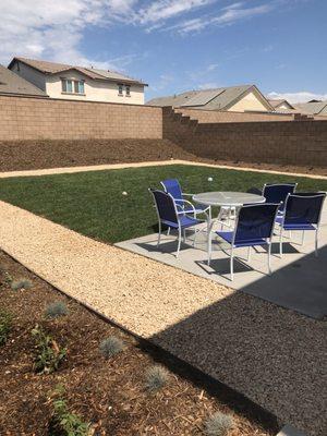 Full landscape installation