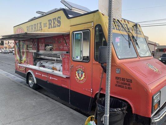 Pepe's Red Tacos Truck