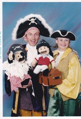 Pirate puppet show