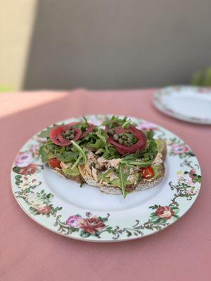 Salmon Avocado Toast