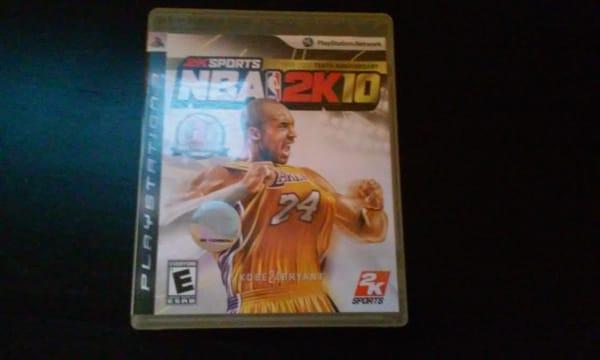 Ended up buying 2k10 old game but still fun