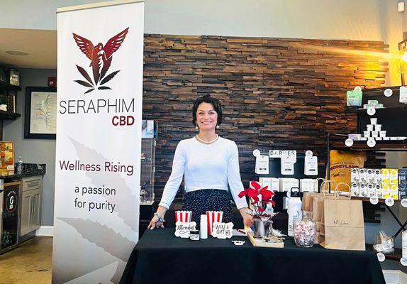 Cbd tasting at Chesapeake Apothecary