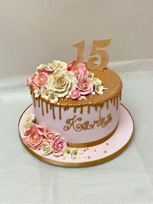 Sweet 15, Quinceañera Cake