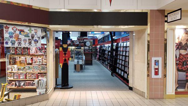 Old storefront in the South Mall.